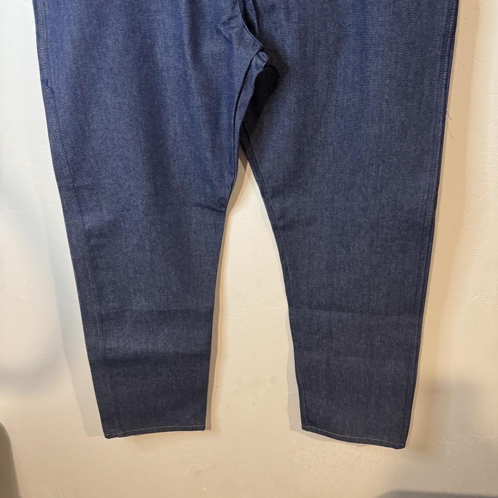 Wrangler Jeans Mens 44x34 Dark Wash Relaxed Fit 31MWZ Cowboy Cut Western Denim - Picture 4 of 9